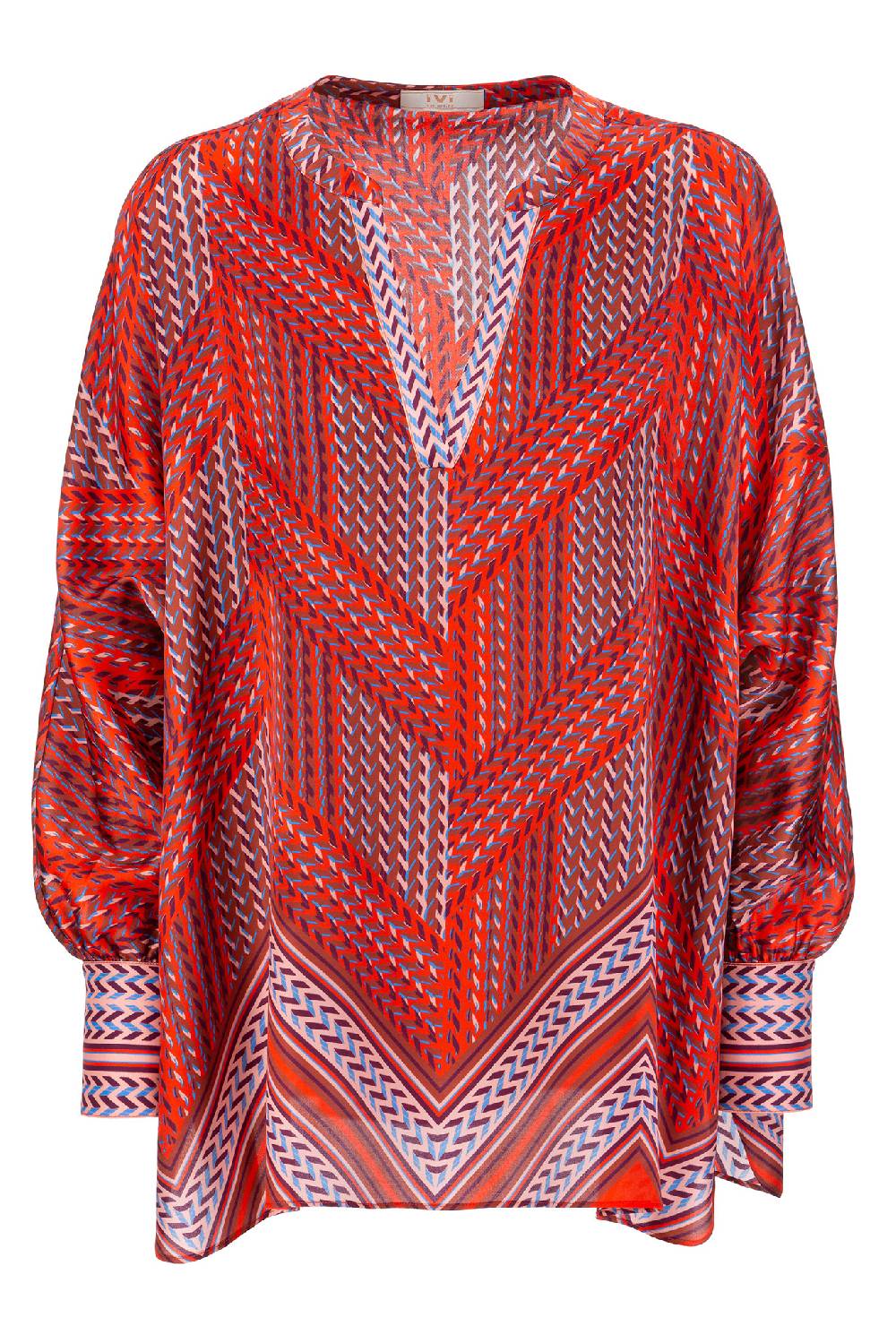 IVI GmbH STRIPES Tunika rot