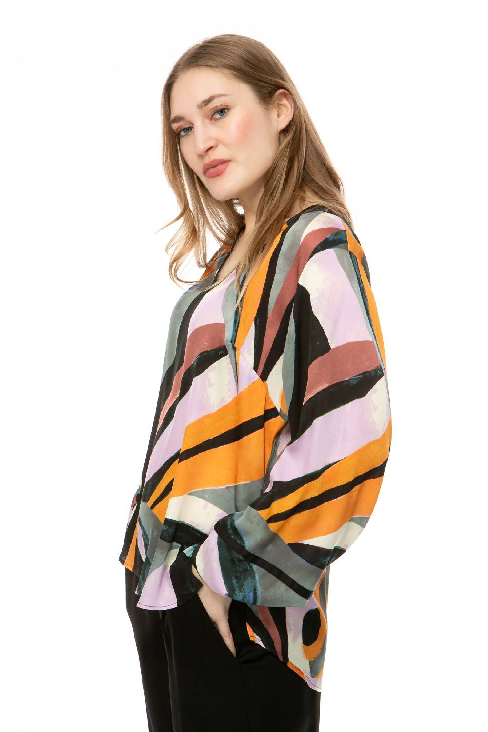 IVI GmbH TUCAN Bluse Multicolor