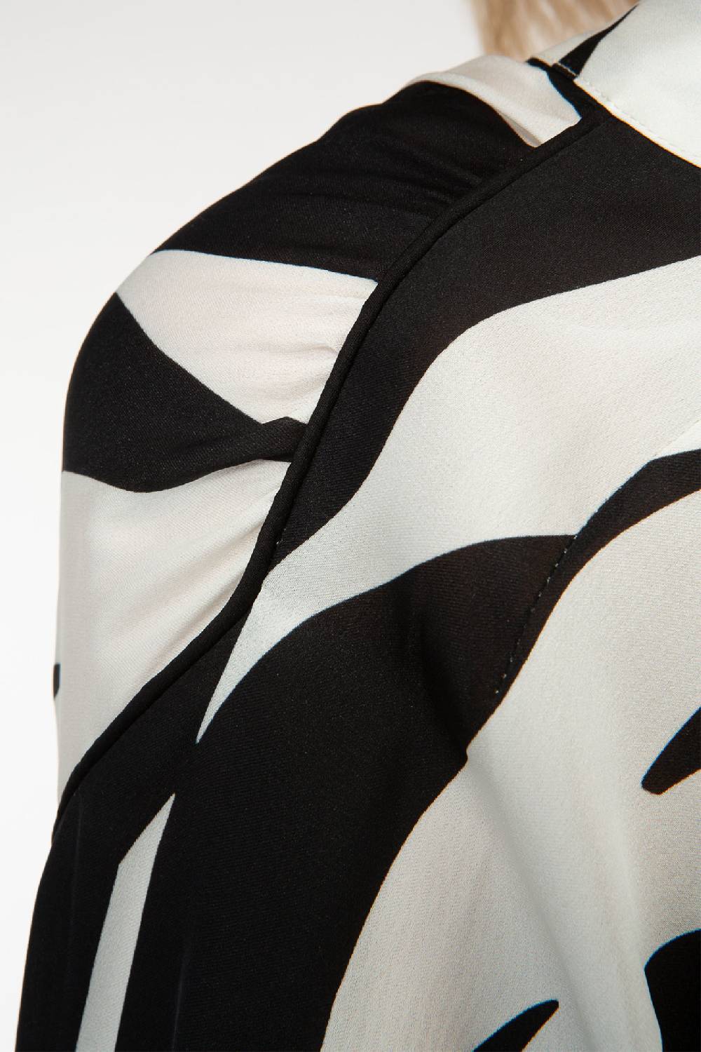 IVI GmbH PALM LEAF BLACK Tunika Mit Raffinierten Nahtdetails