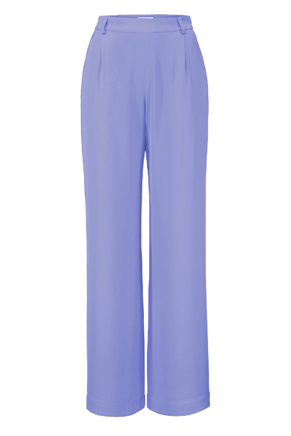 IVI GmbH SOLID SILK Seidenhose mit weitem Bein lavendel