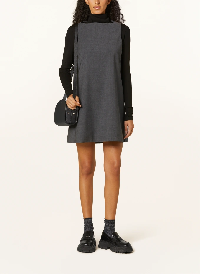 A.P.C. Saffiano-Umhängetasche DEMI-LUNE