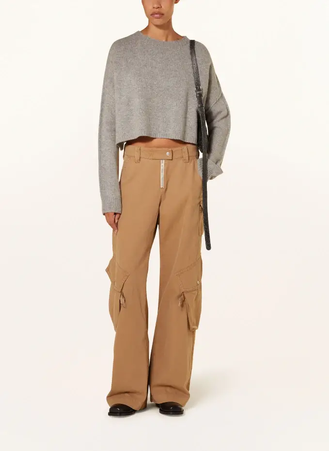 Acne Studios Cropped-Pullover Mit Cashmere