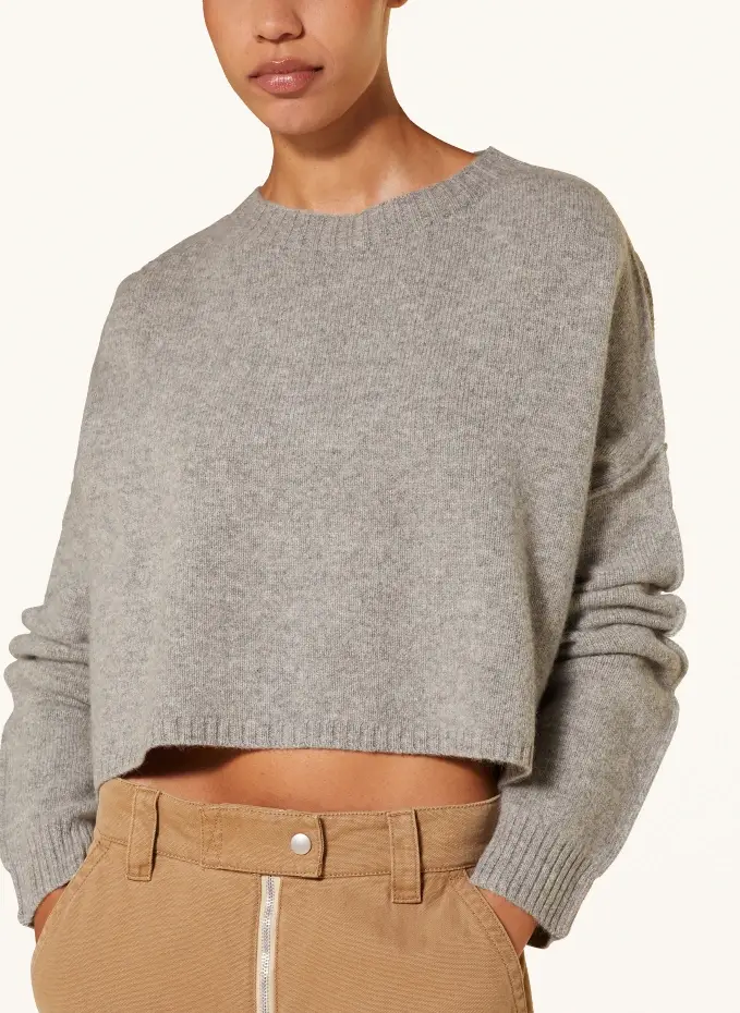 Acne Studios Cropped-Pullover Mit Cashmere