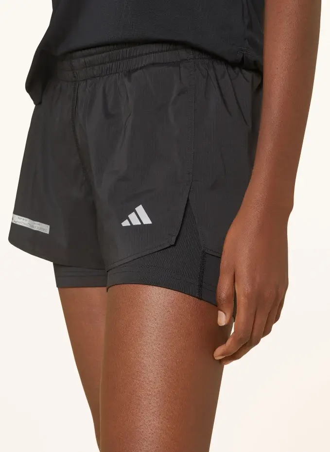 Adidas 2-in1-Laufshorts