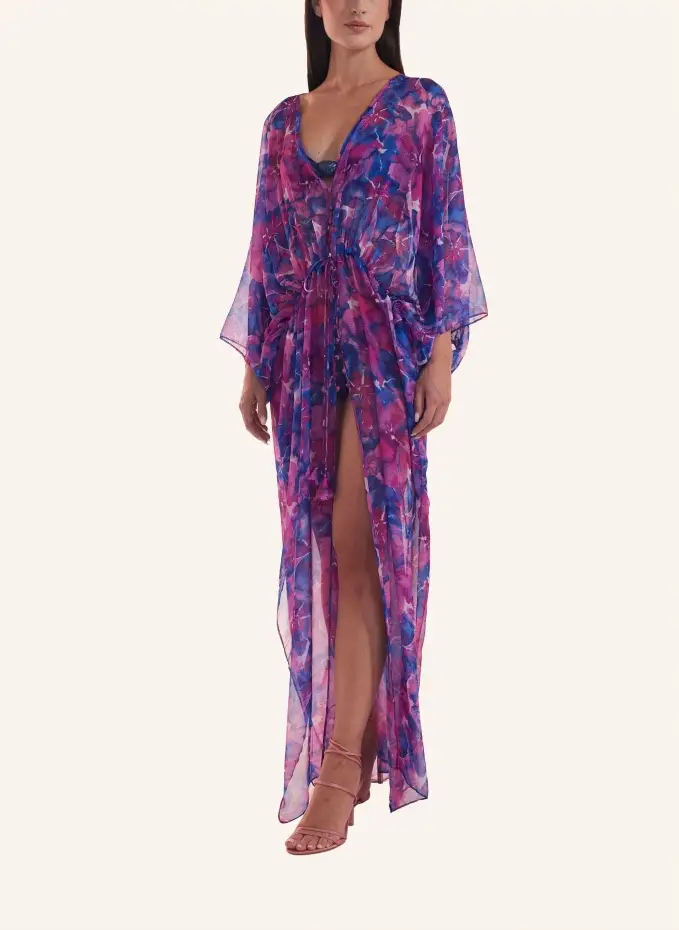 ADLYSH Abendkleid BEACH BLUES KIMONO