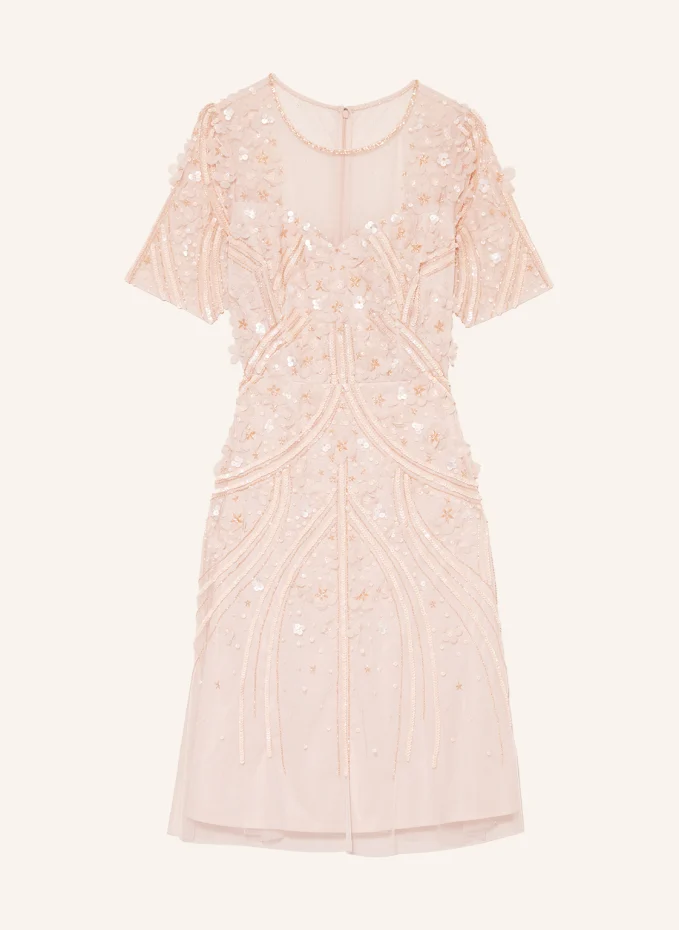 ADRIANNA PAPELL Abendkleid Mit Pailletten Und Tüll