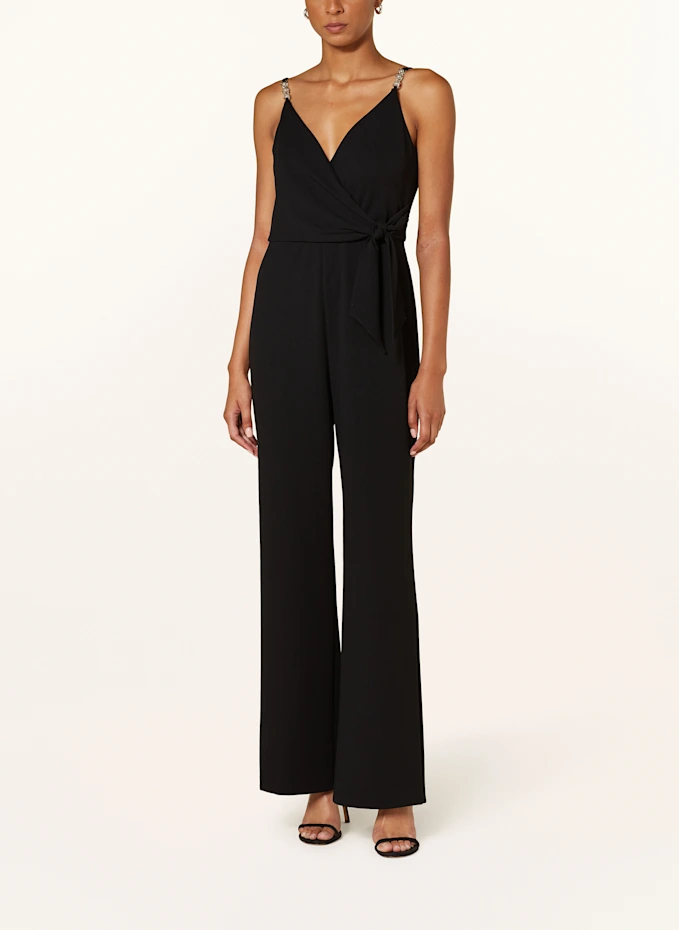 ADRIANNA PAPELL Jumpsuit Mit Schmuckperlen