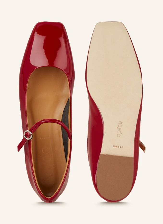 Aeyde Lack-Ballerinas UMA