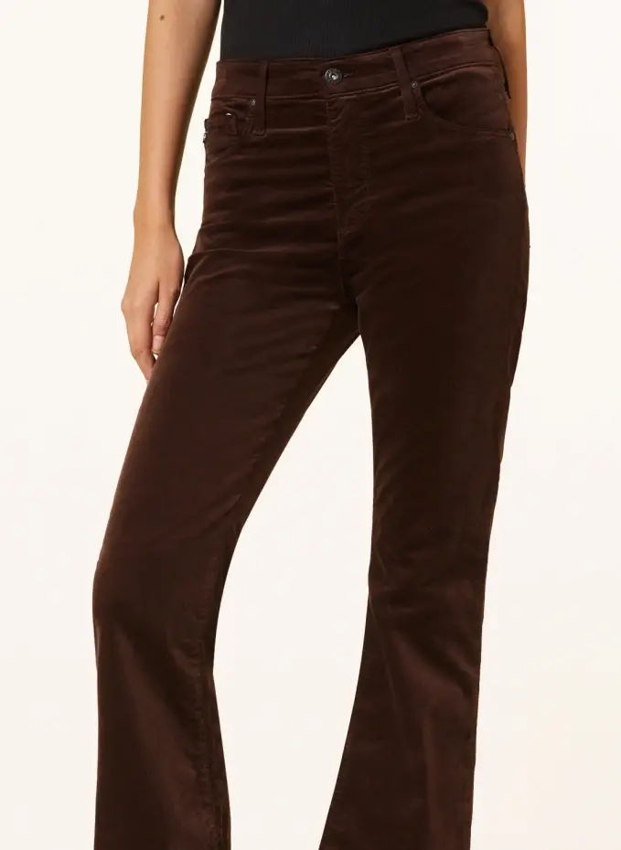 AG Jeans Bootcut-Hose FARRAH Aus Samt