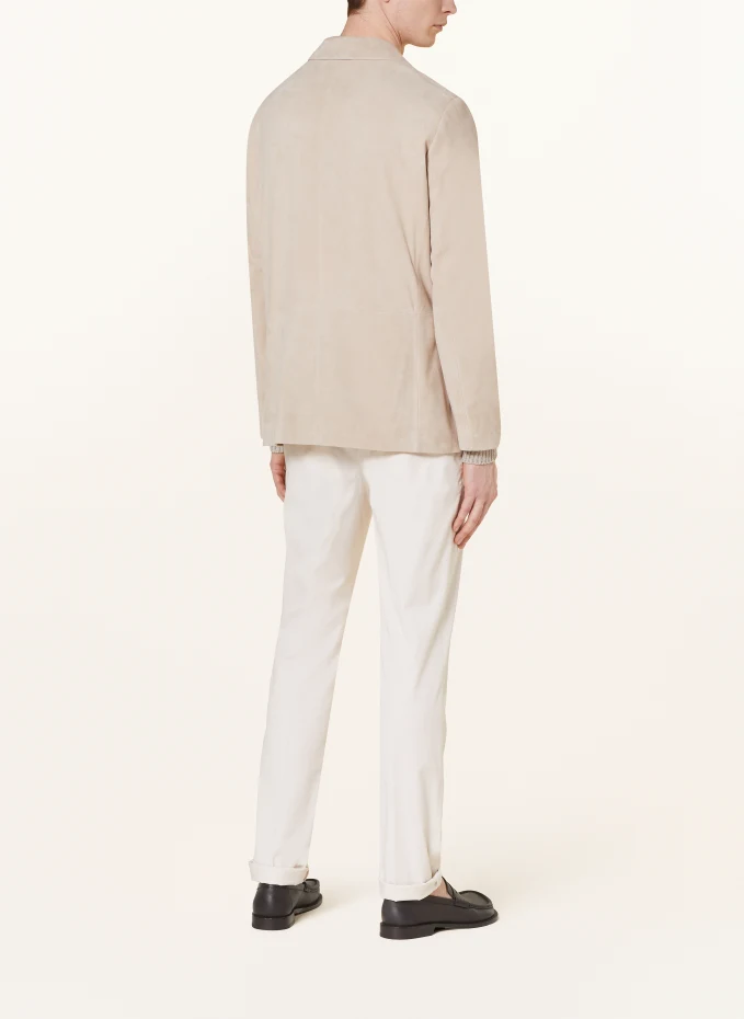 AGNONA Ledersakko Regular Fit