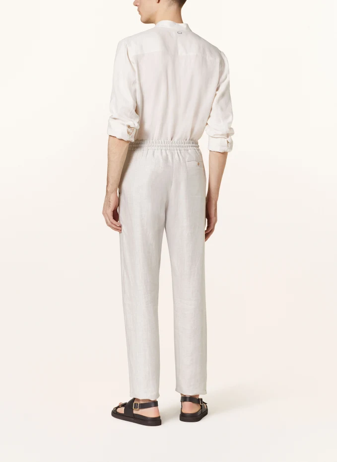 AGNONA Leinenhose Im Jogging-Stil Slim Fit