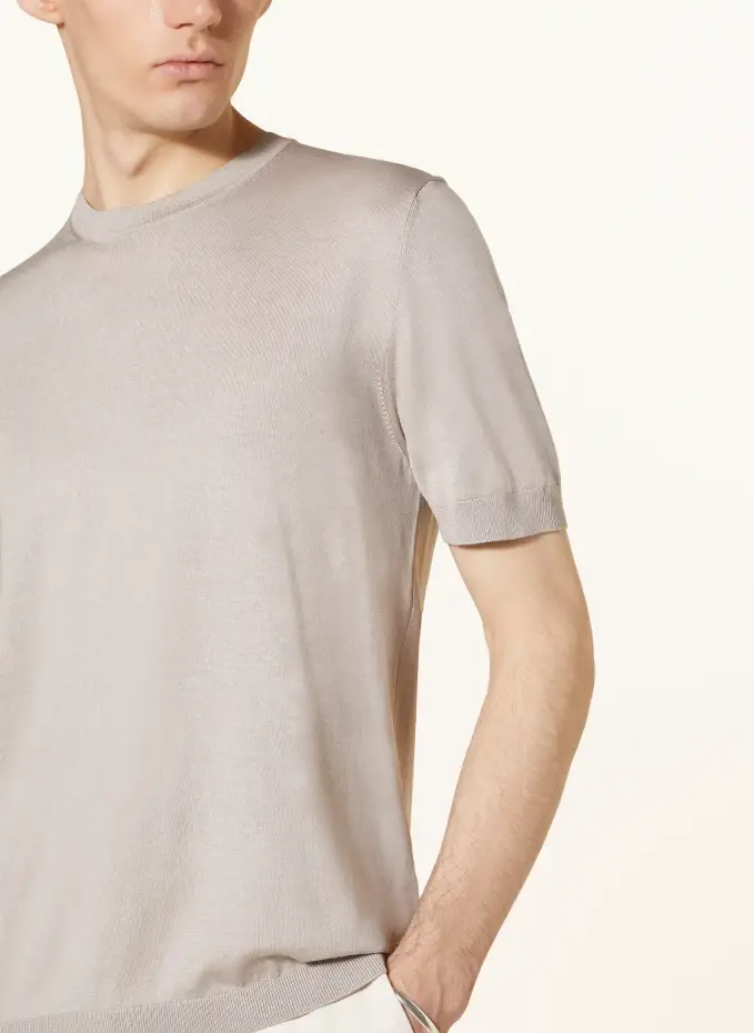 AGNONA T-Shirt Mit Seide