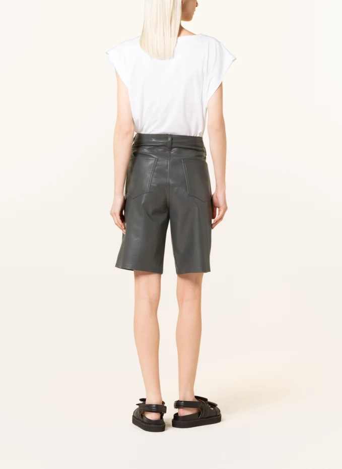 AGOLDE Ledershorts