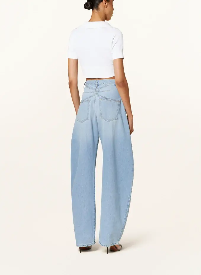 ALAÏA Cropped-Strickshirt