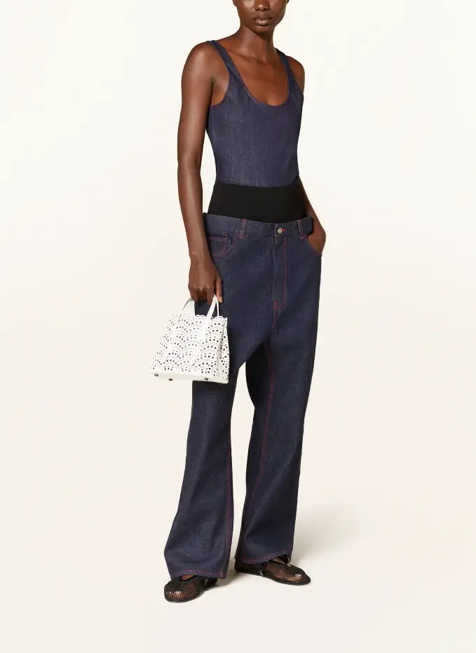 ALAÏA Handtasche MINA 20 Mit Pouch