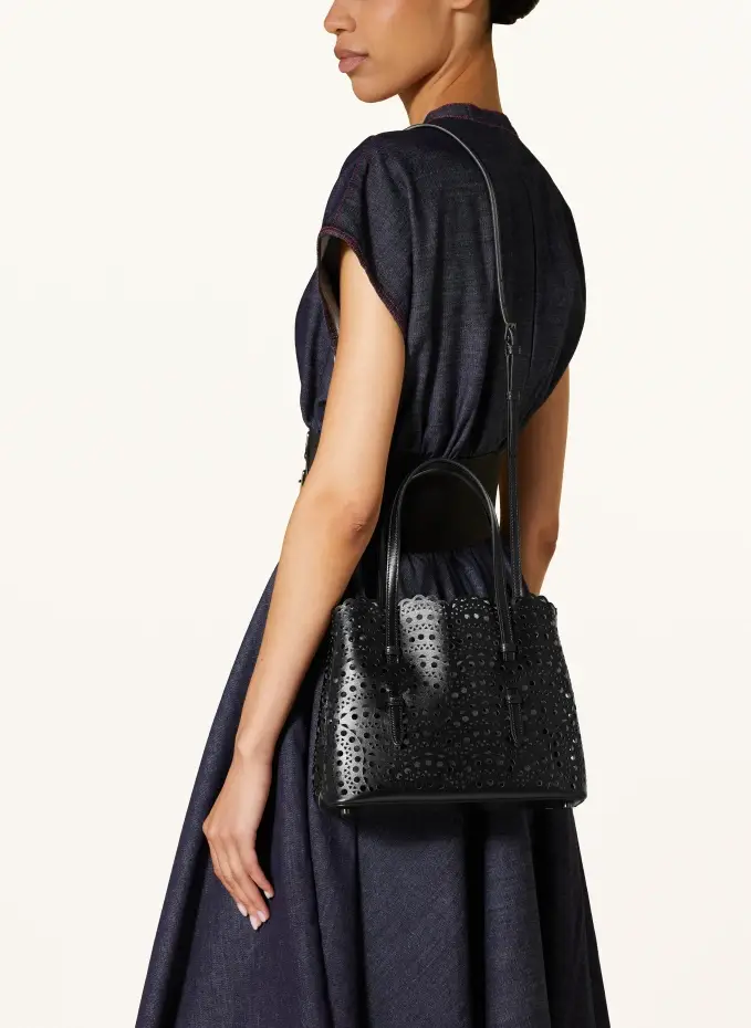 ALAÏA Handtasche MINA 25 Mit Pouch