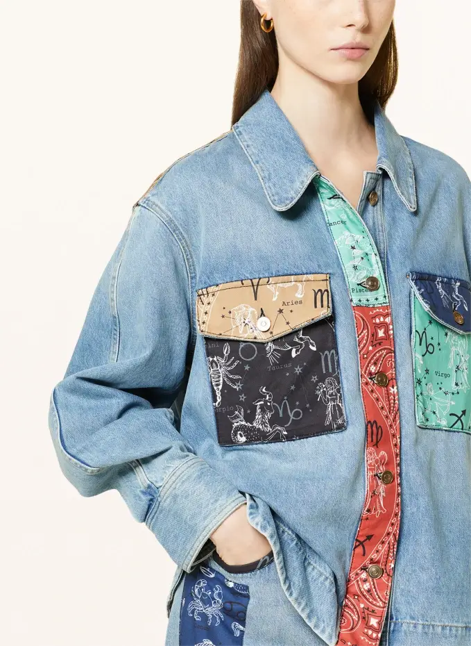 ALANUi Jeans-Overjacket THE TWELVE SIGNS
