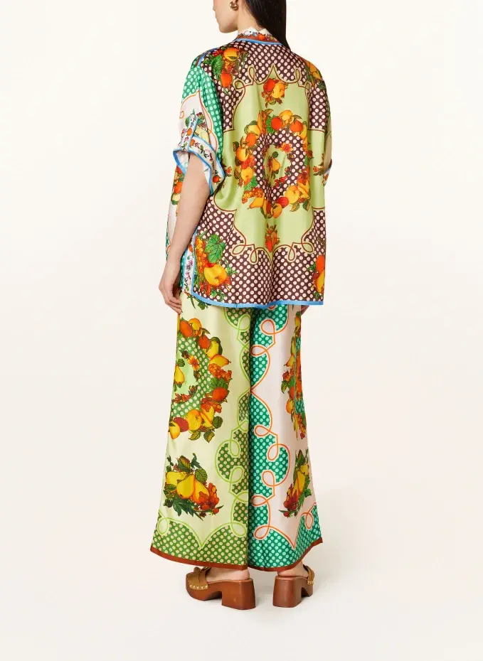 ALÉMAIS Hemdbluse Aus Seide