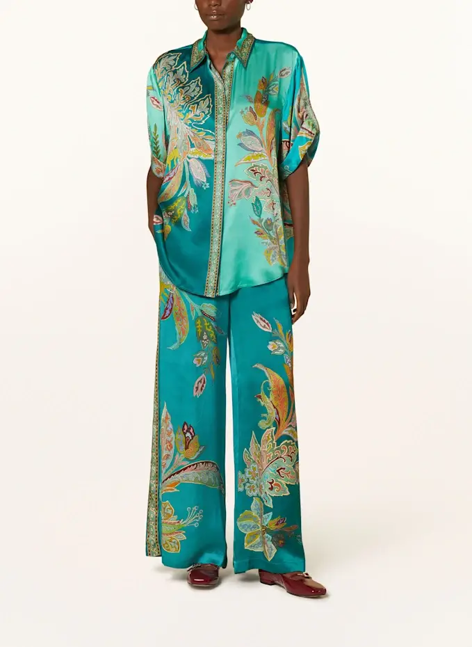 ALÉMAIS Hemdbluse FRANCA Aus Seide