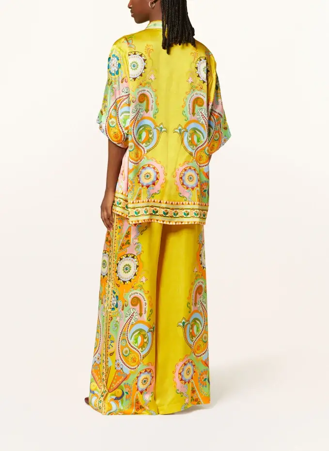 ALÉMAIS Hemdbluse PINBALL Aus Seide