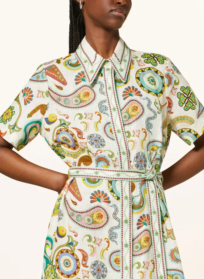 ALÉMAIS Hemdblusenkleid ARCADE Aus Leinen