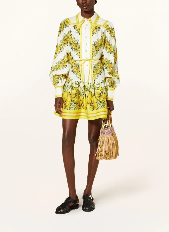 ALÉMAIS Hemdblusenkleid Aus Leinen