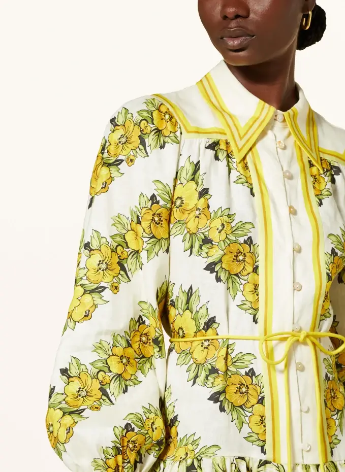 ALÉMAIS Hemdblusenkleid Aus Leinen