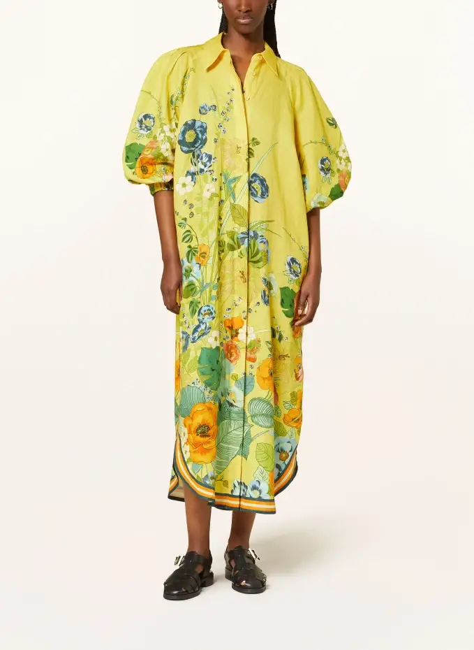 ALÉMAIS Hemdblusenkleid CRESIDA Aus Leinen