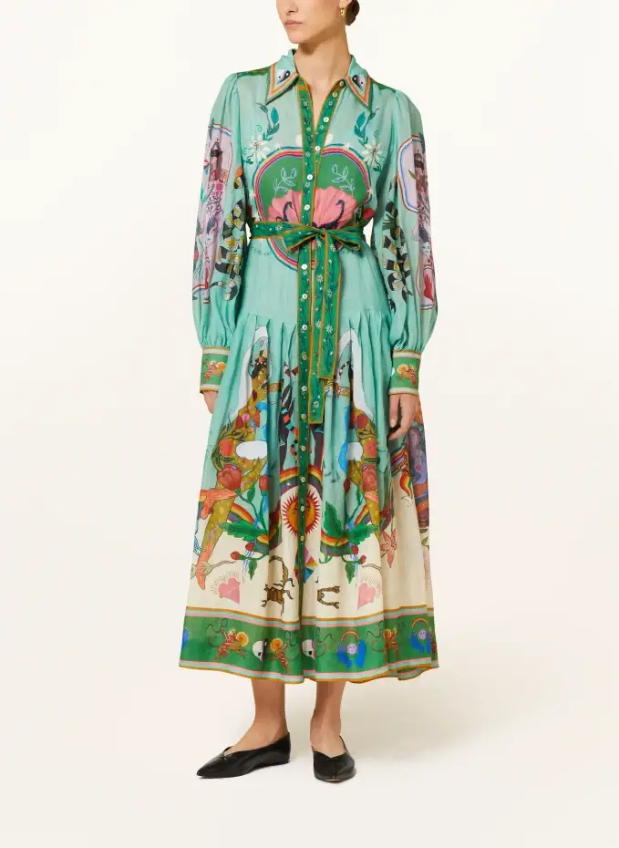 ALÉMAIS Hemdblusenkleid EVERGREEN MEAGAN BOYD