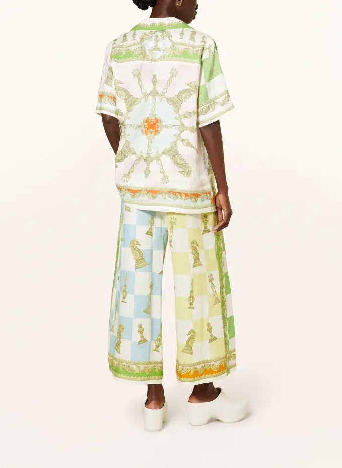 ALÉMAIS Leinenhose CHECKMATE