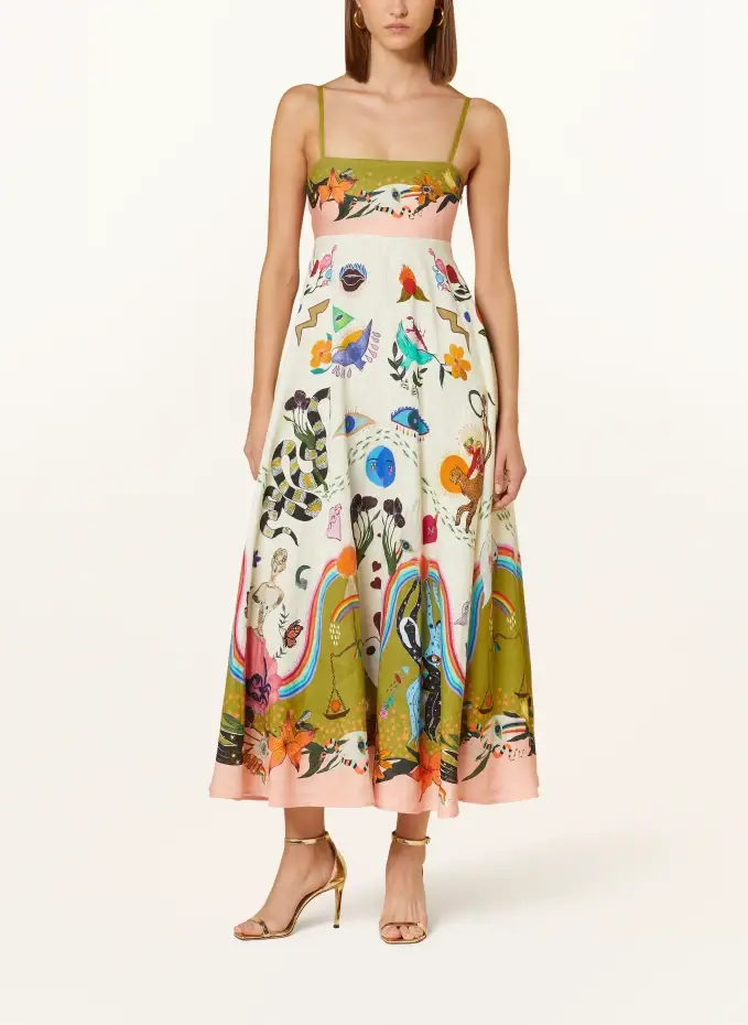 ALÉMAIS Leinenkleid EVERGREEN