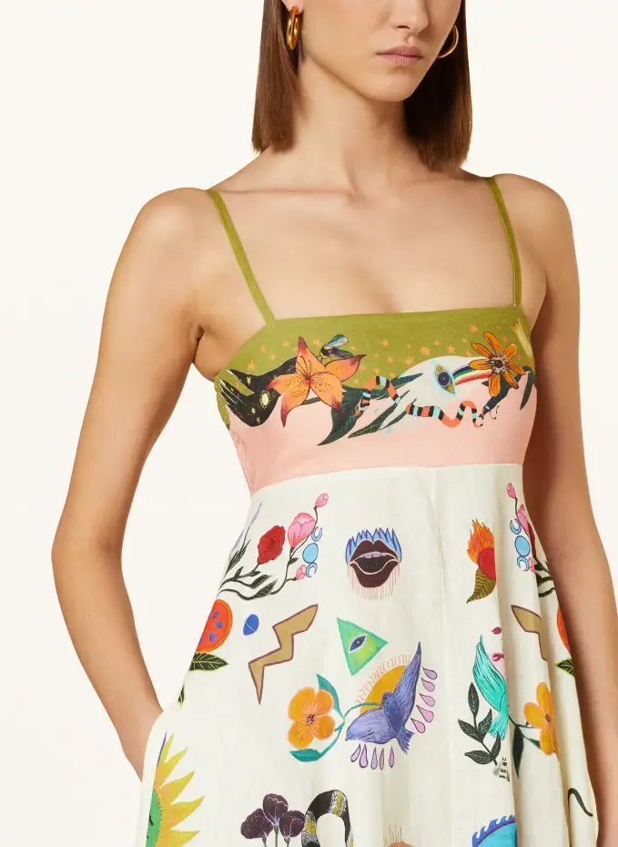 ALÉMAIS Leinenkleid EVERGREEN