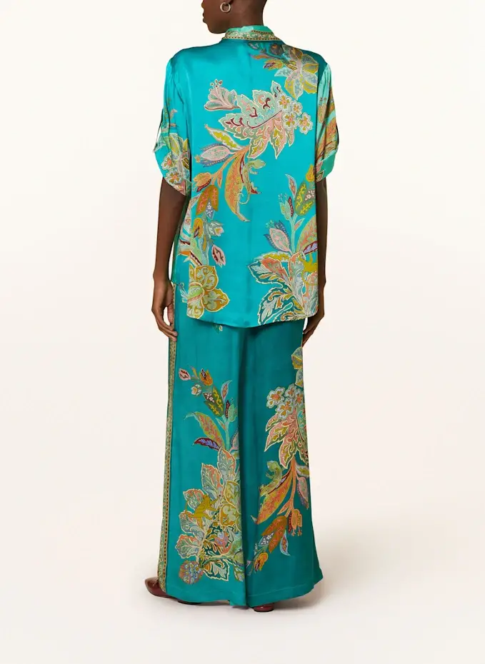 ALÉMAIS Marlenehose FRANCA Aus Seide