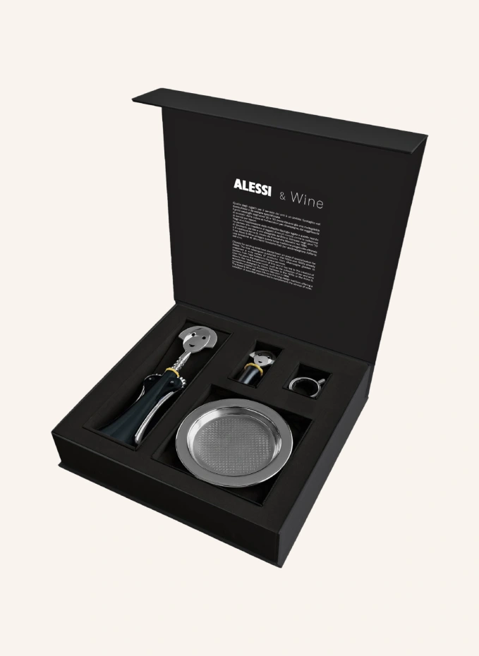 ALESSI 4-tlg. Wein-Set