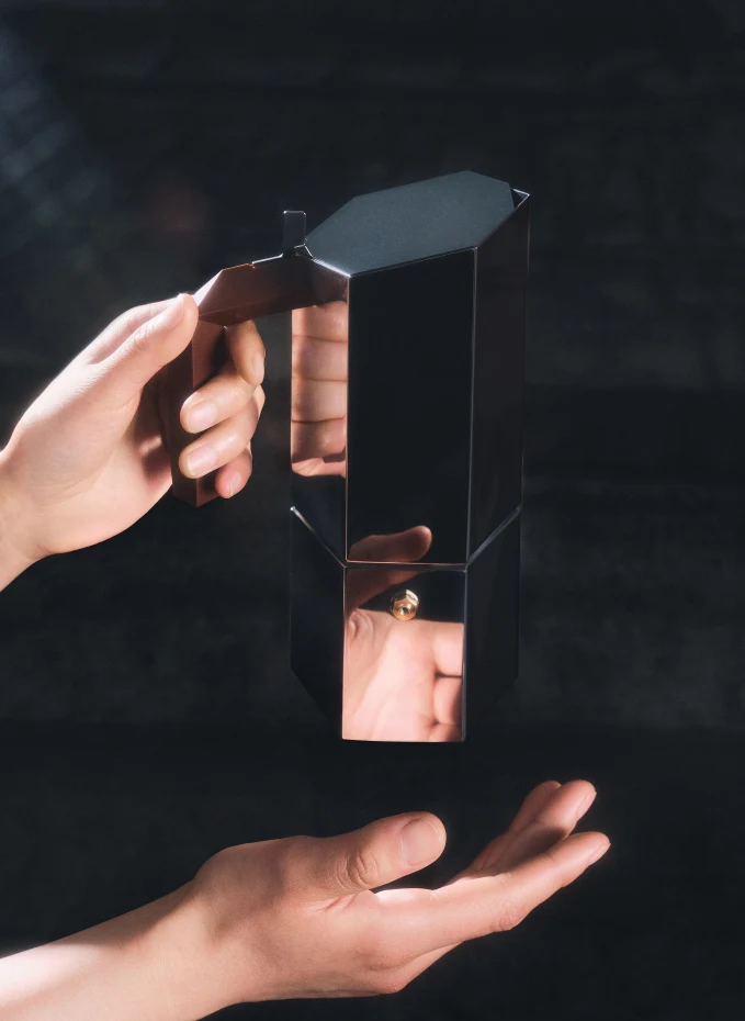 ALESSI Espressokocher MENHIR