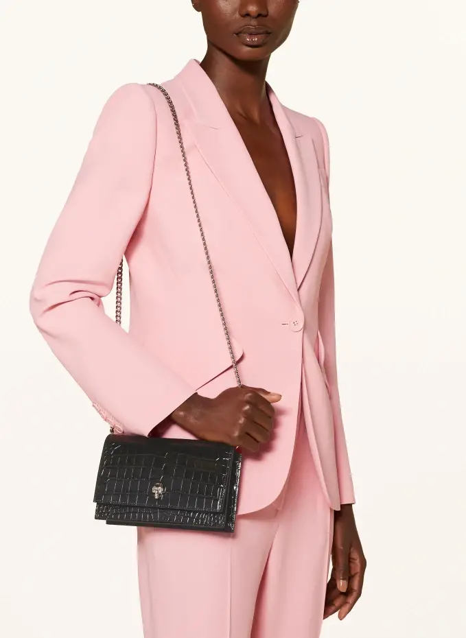 Alexander McQUEEN Clutch MINI SKULL