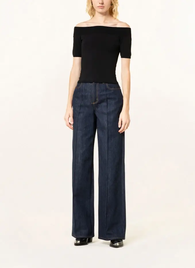 Alexander McQUEEN Off-Shoulder-Shirt