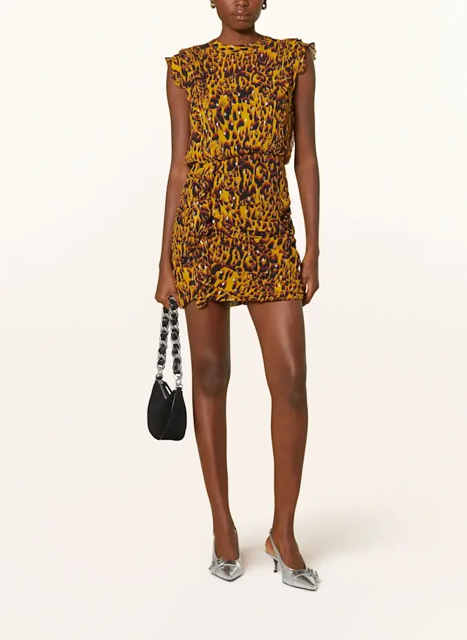 ALLSAINTS Kleid HALI Mit Glitzergarn