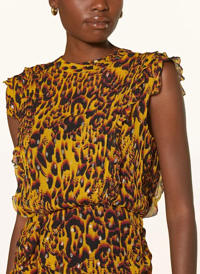 ALLSAINTS Kleid HALI Mit Glitzergarn