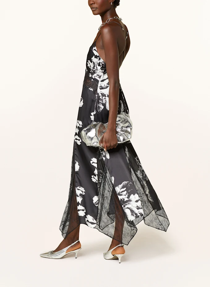 ALLSAINTS Satinkleid JASMINE Mit Spitze