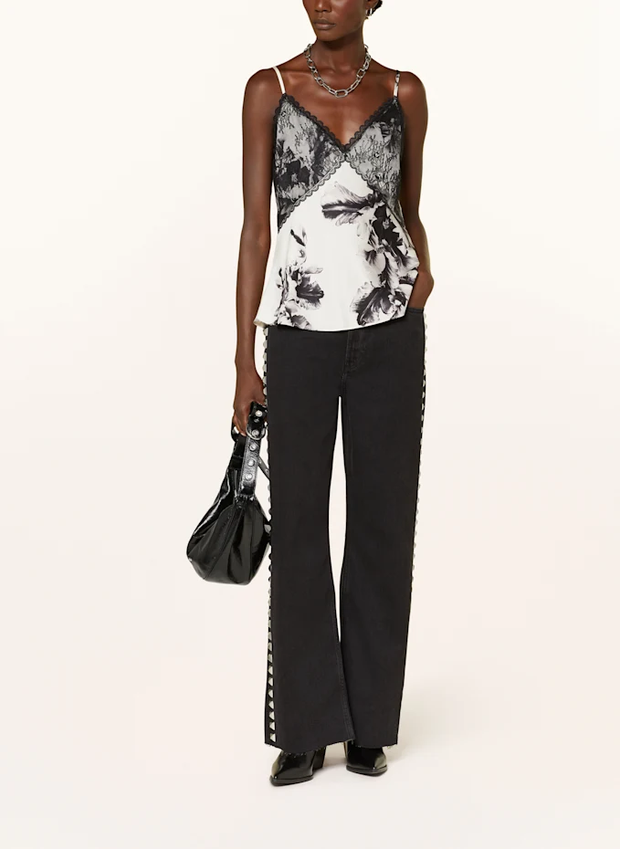 ALLSAINTS Satintop IMMY Mit Spitze