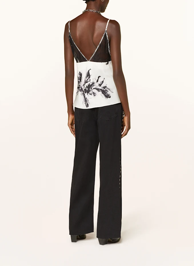 ALLSAINTS Satintop IMMY Mit Spitze