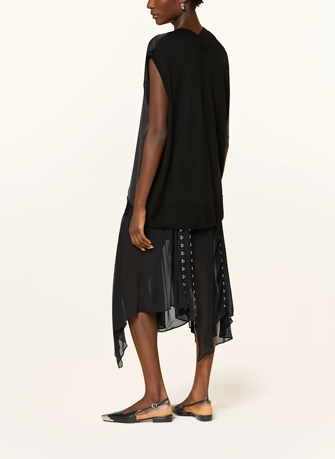 ALLSAINTS Top BERN Im Materialmix