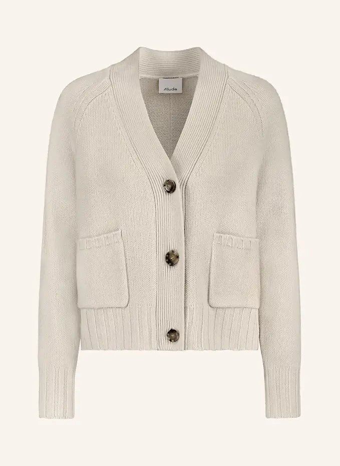 ALLUDE Strickjacke mit Cashmere