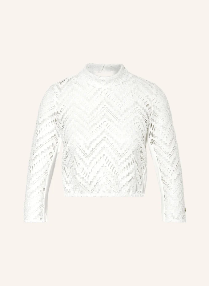 AlpenHERZ Dirndbluse BELLA Aus Spitze Mit 3/4-Arm