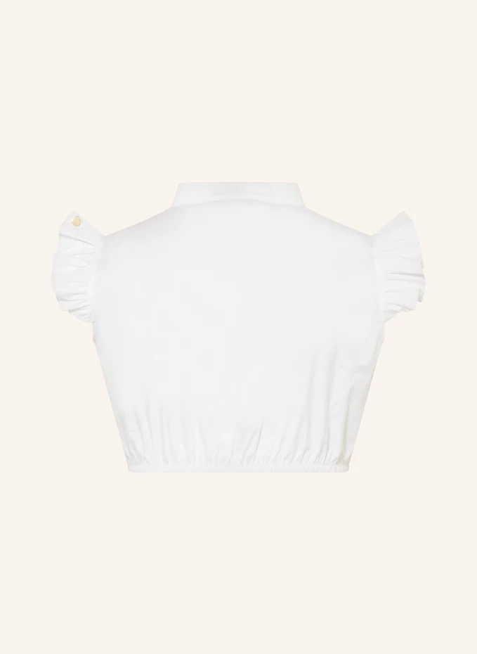 AlpenHERZ Dirndlbluse HELLIN Mit Rüschen