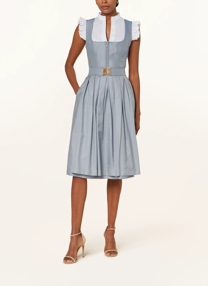 AlpenHERZ Dirndlbluse HELLIN Mit Rüschen