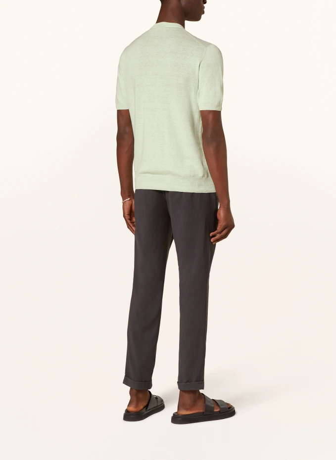 Altea Strickshirt Mit Leinen