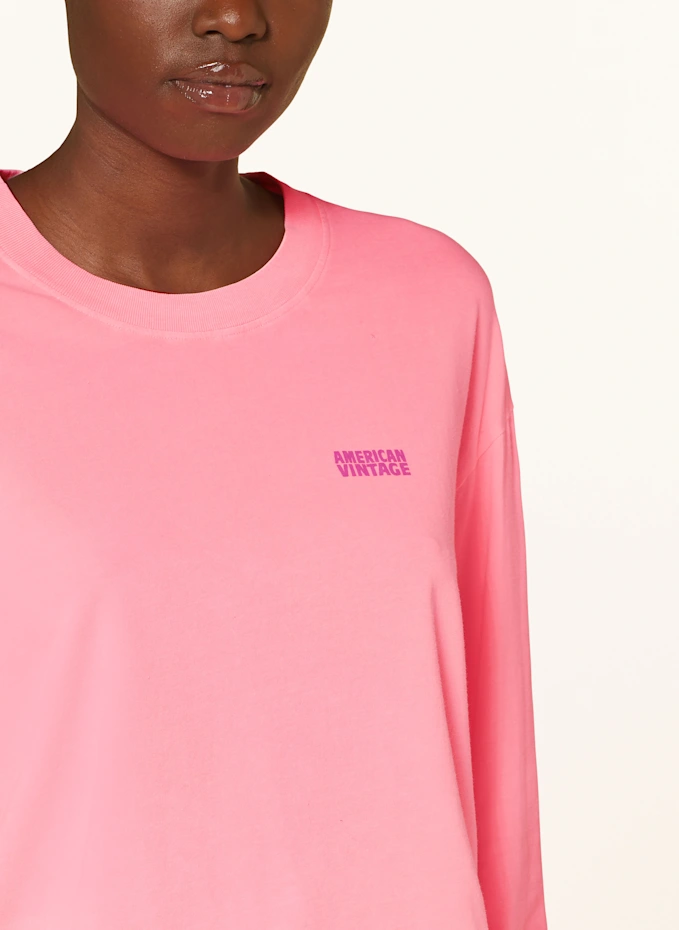 American Vintage Cropped-Longsleeve PYMAZ