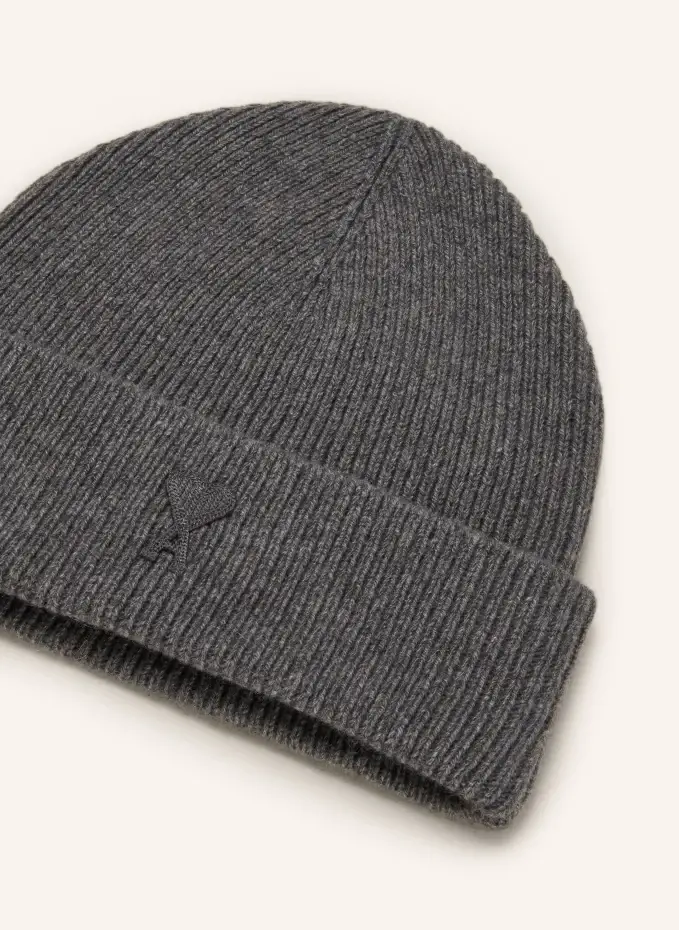 AMI PARIS Cashmere-Mütze